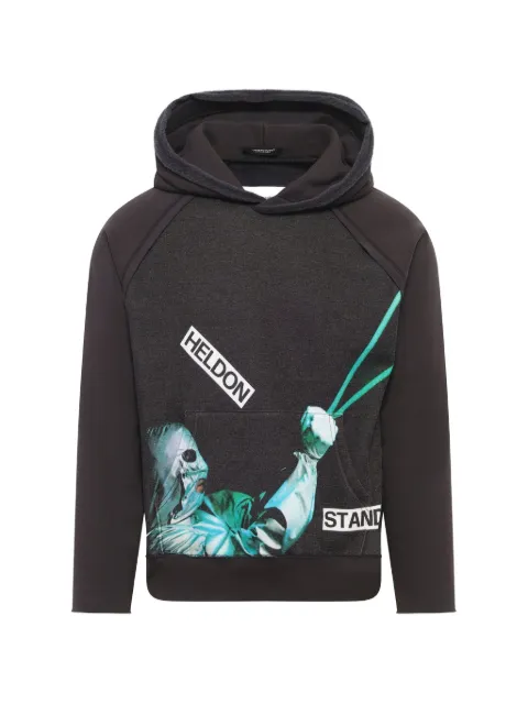 Undercover Heldon Stand By graphic-print hoodie