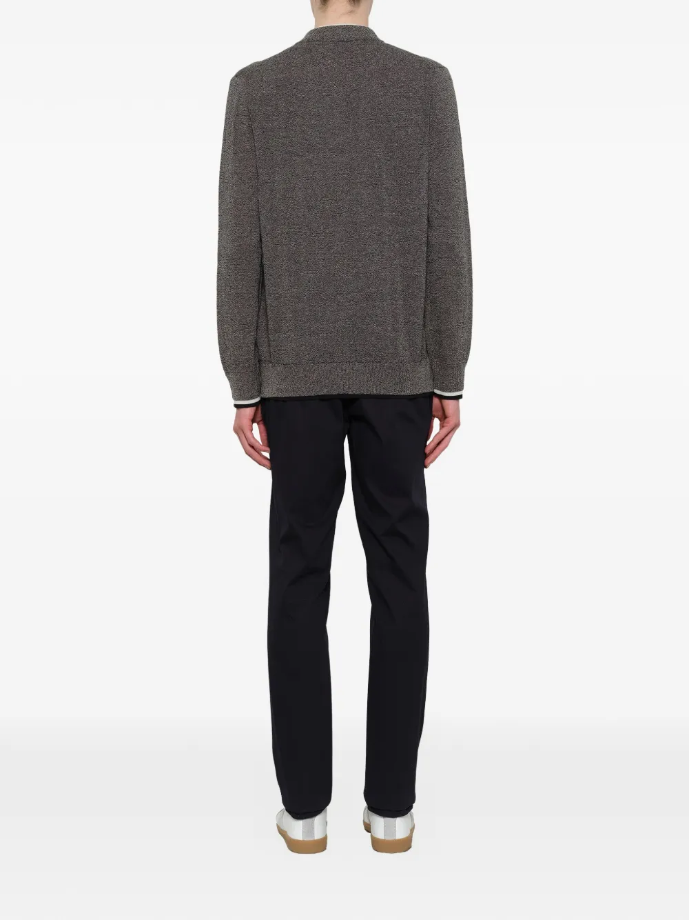 Kenzo Vest met tijgerpatch en rits Grijs