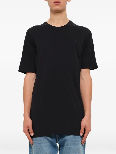 11 By Boris Bidjan Saberi logo-print graphic-back T-shirt