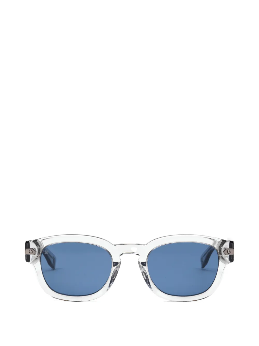 Hublot rounded-frame keyhole-bridge sunglasses - Grigio