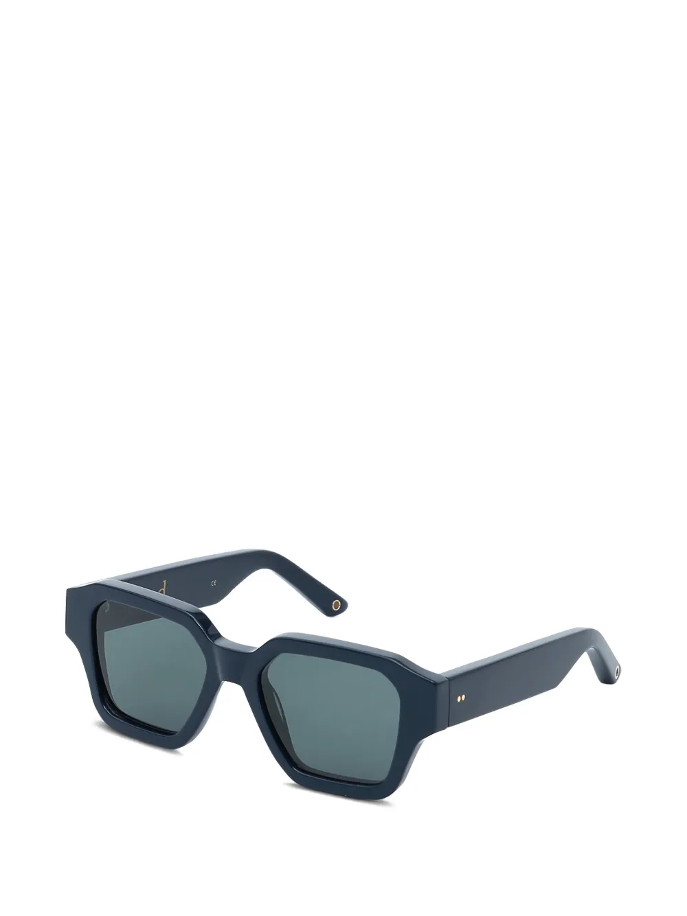 G.O.D Eyewear Thirteen geometric-frame sunglasses - Blu