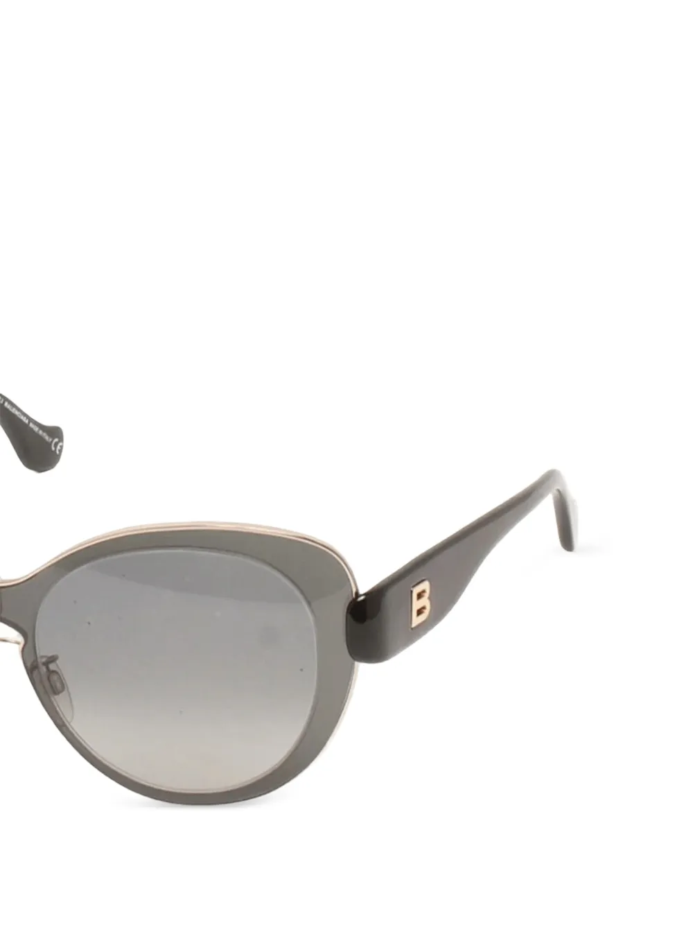 Balenciaga Eyewear Zonnebril met cat-eye montuur Zwart