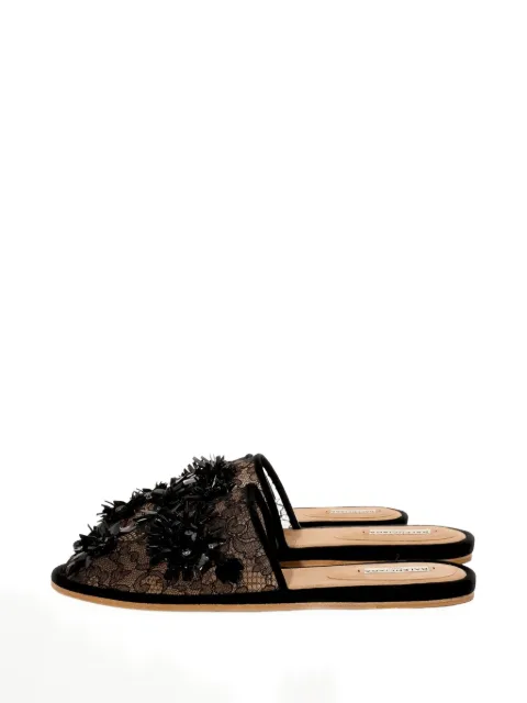 Balenciaga sandalias con detalles florales
