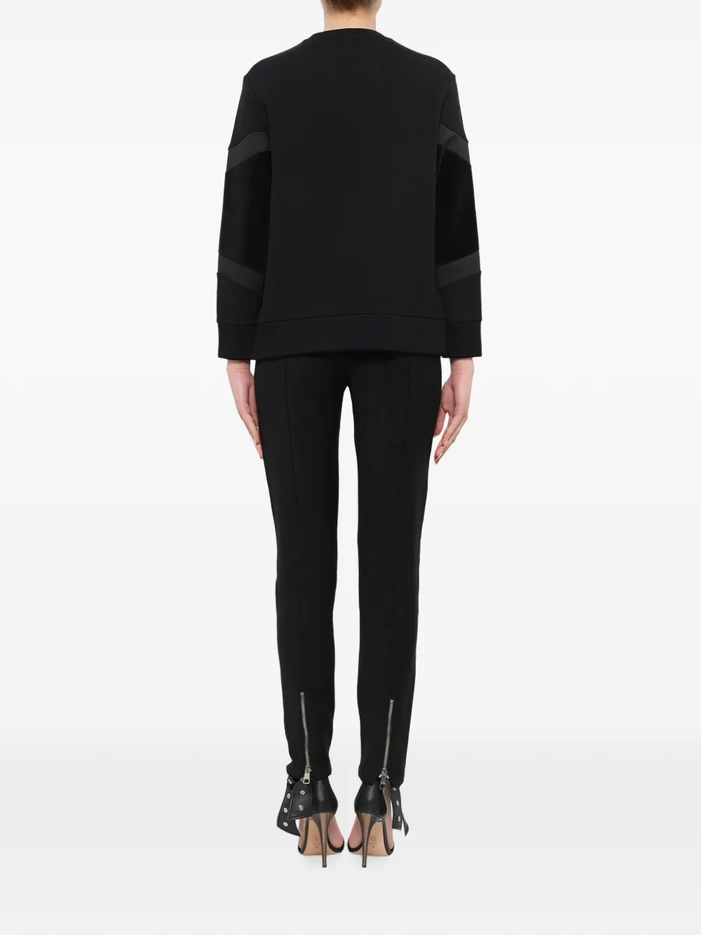 Neil Barrett Sweater met vlakken Zwart