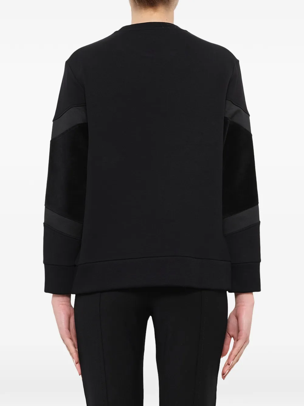 Neil Barrett Sweater met vlakken Zwart