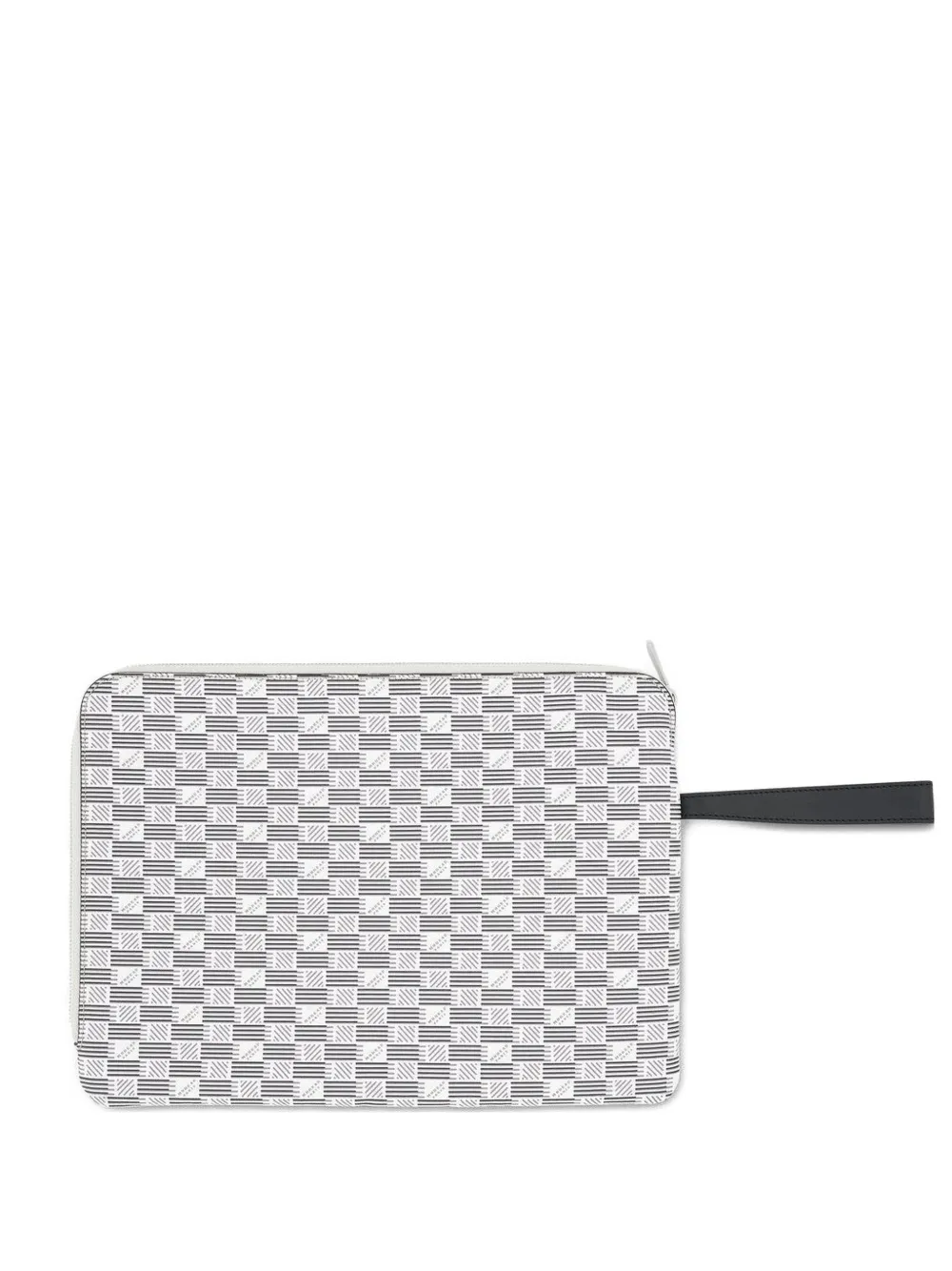 Moreau zip-fastening wallet - Bianco