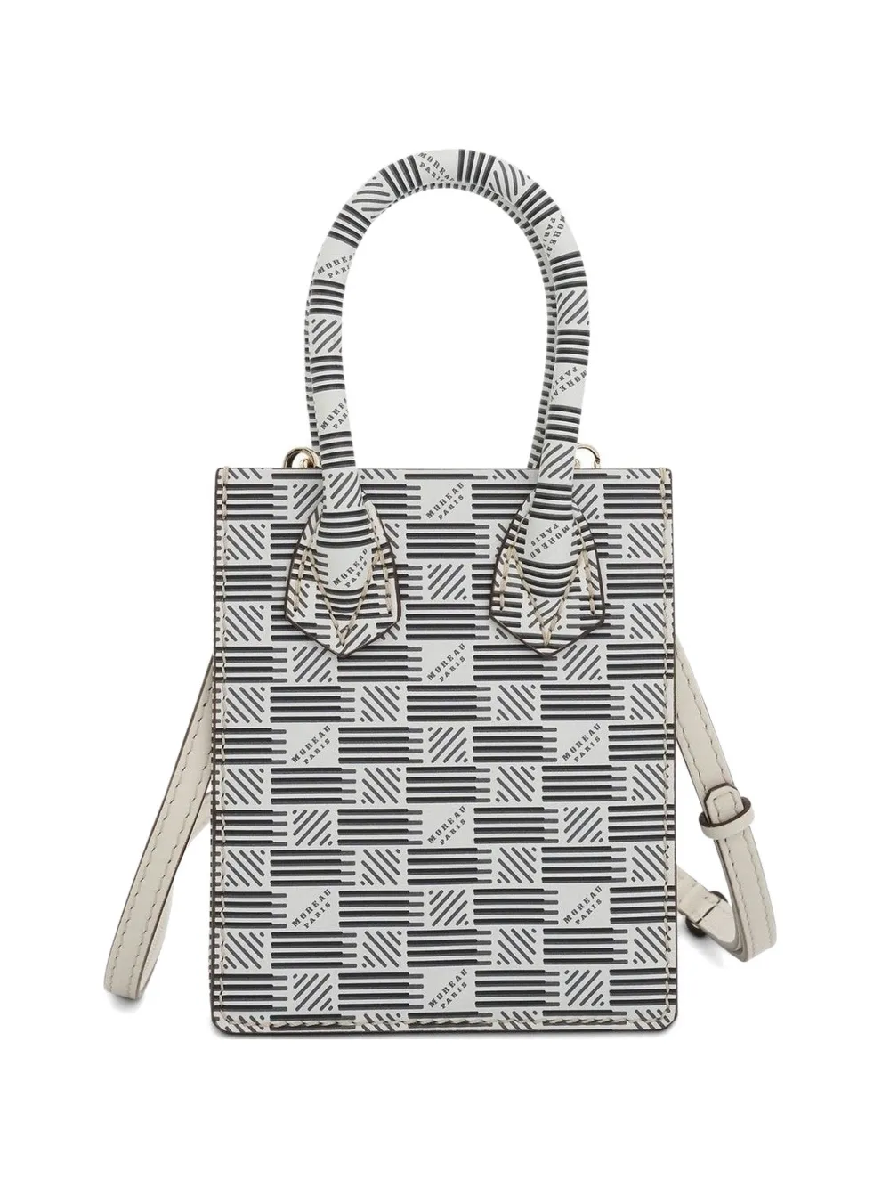 Moreau Suite BB leather mini bag - Bianco
