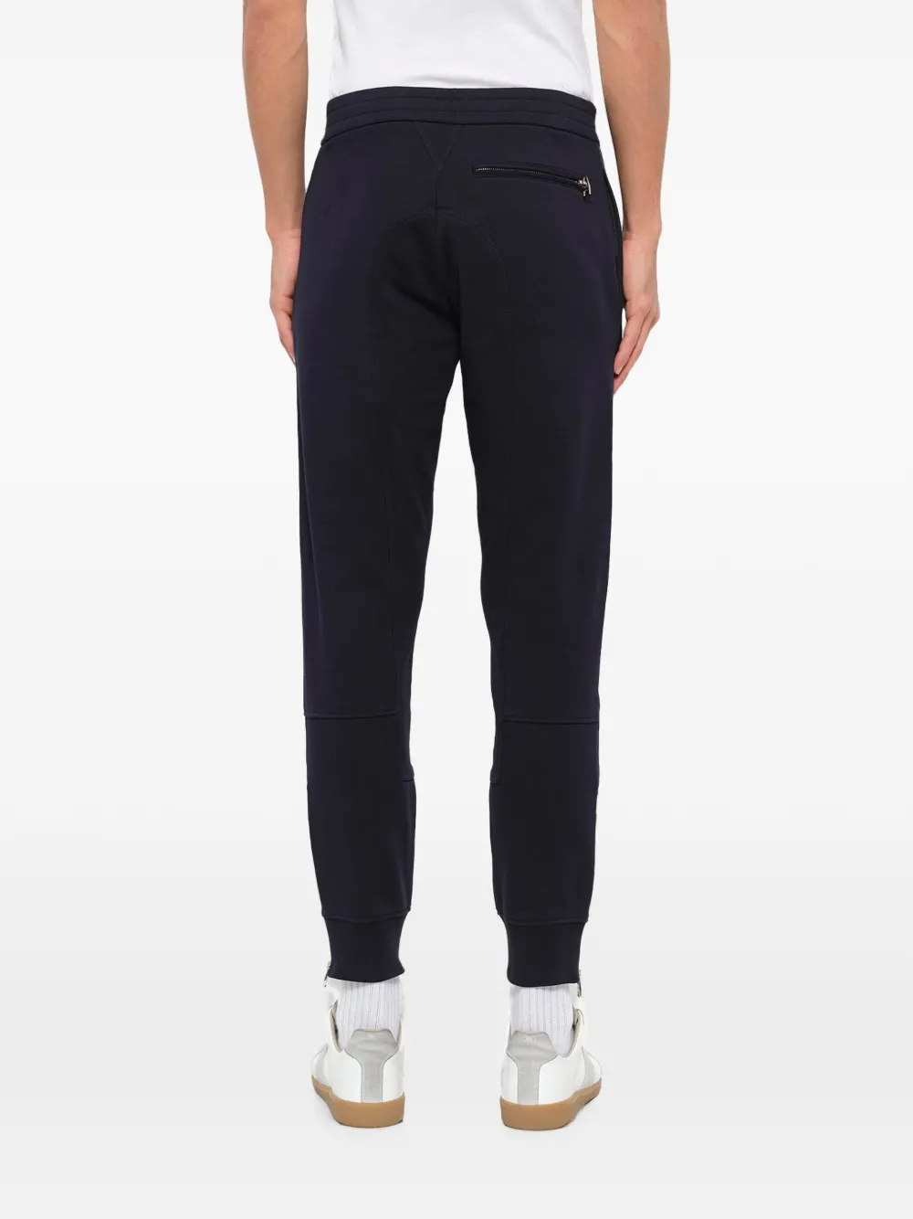 Alexander McQueen zip-detail track pants Blauw