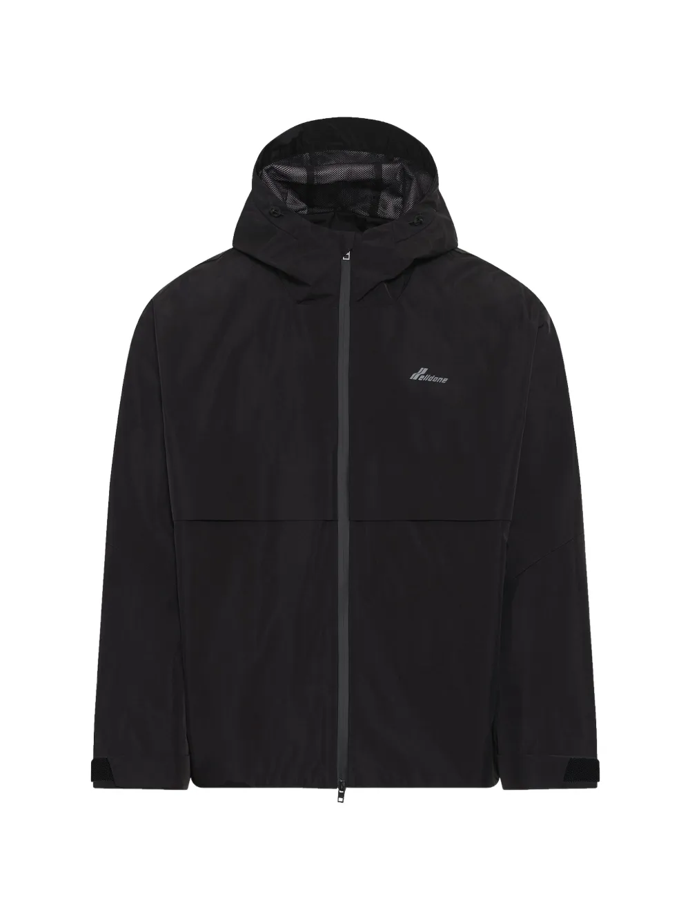 We11done 3L Shell hoodie jacket - Schwarz