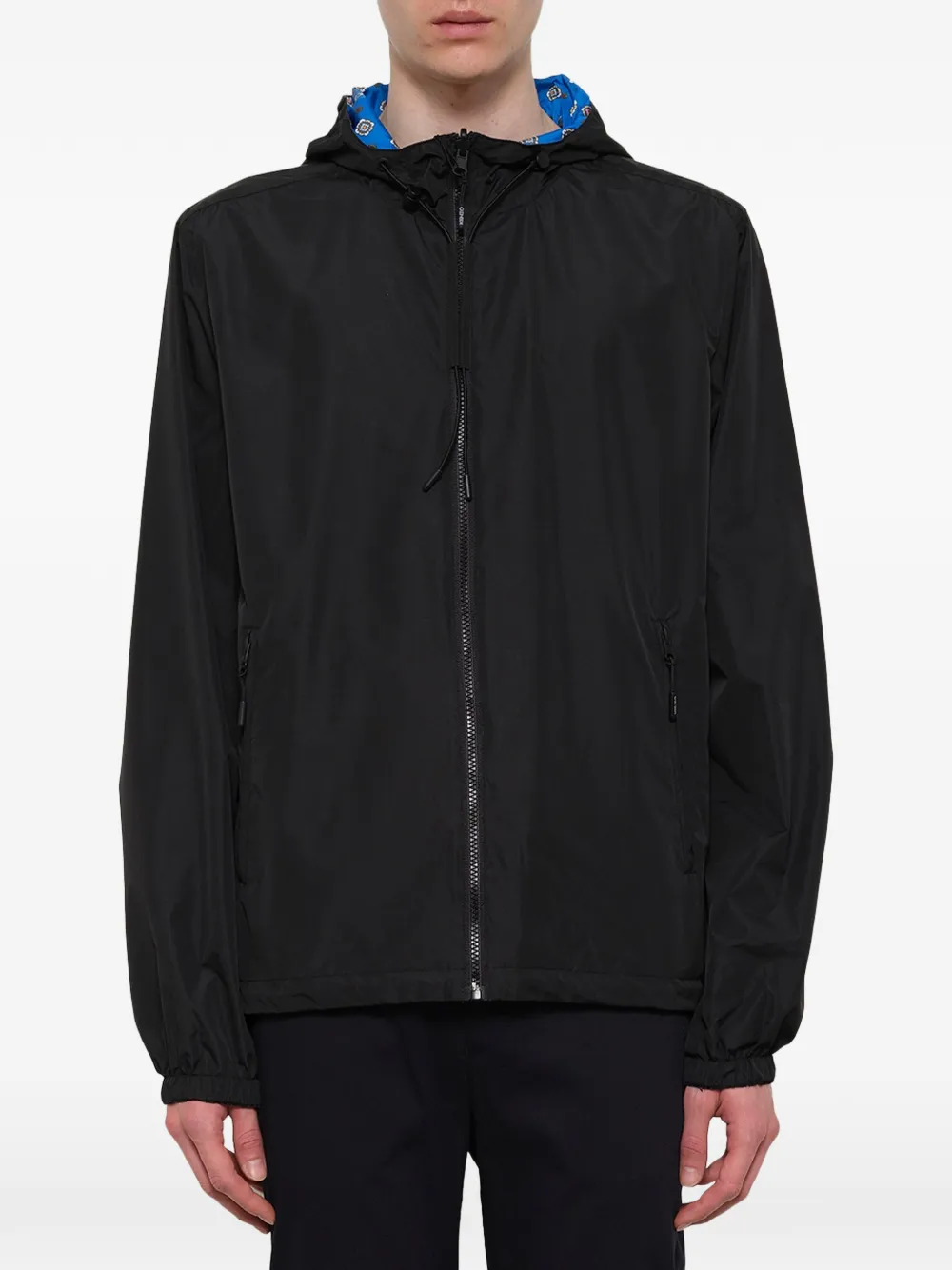 Kenzo reversible logo-print windbreaker - Nero