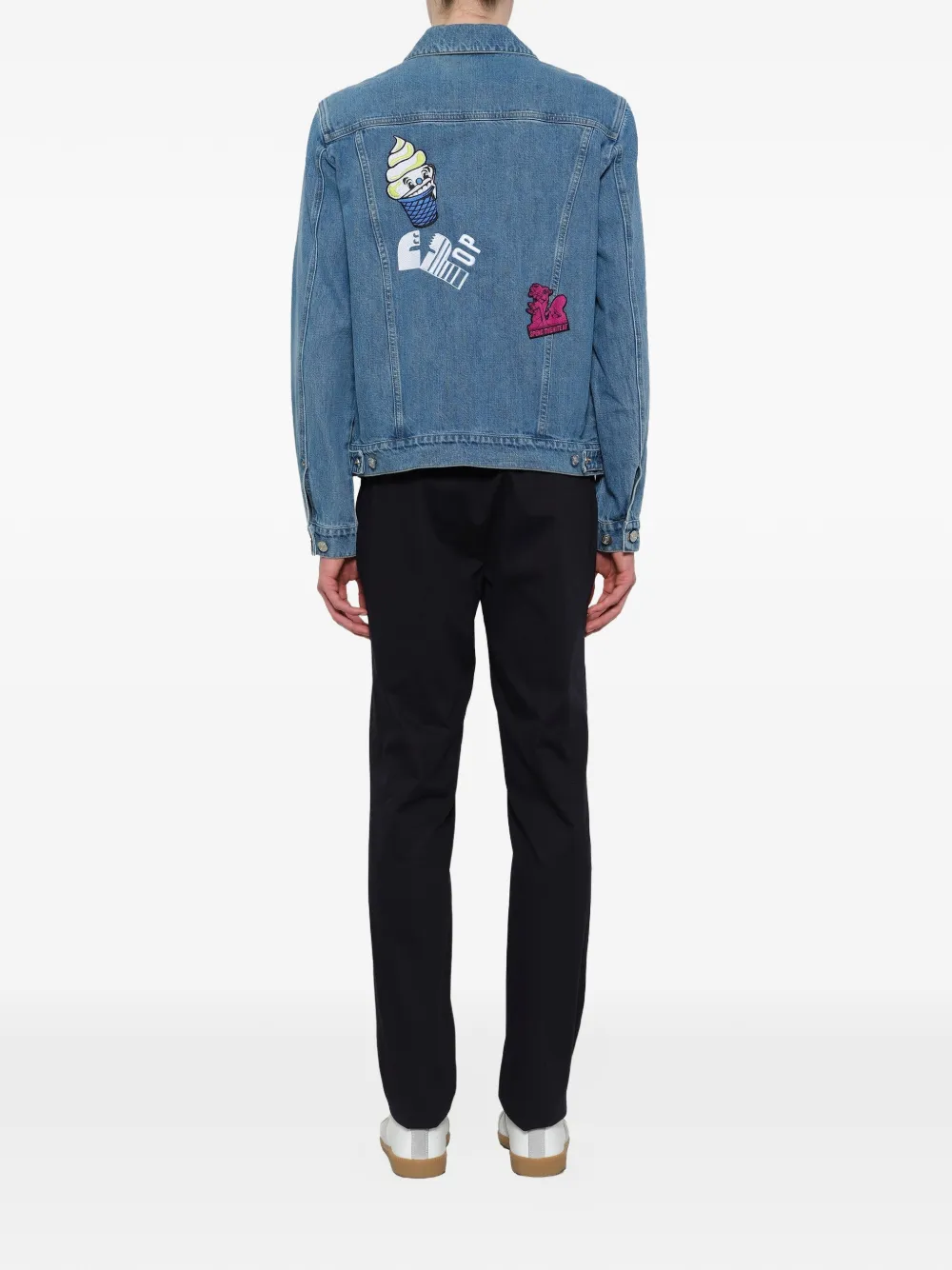 Kenzo Denim jack Blauw
