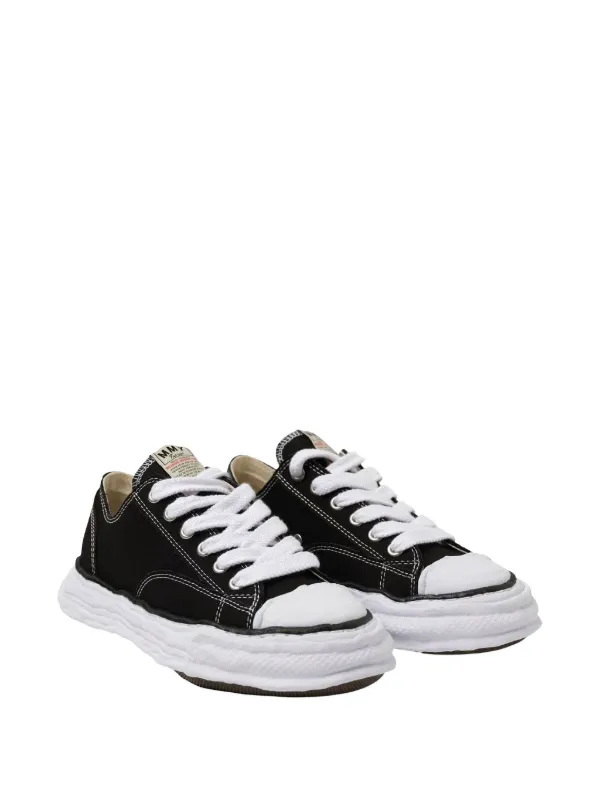 Maison MIHARA YASUHIRO Peterson23 Canvas low-top Sneakers | Black