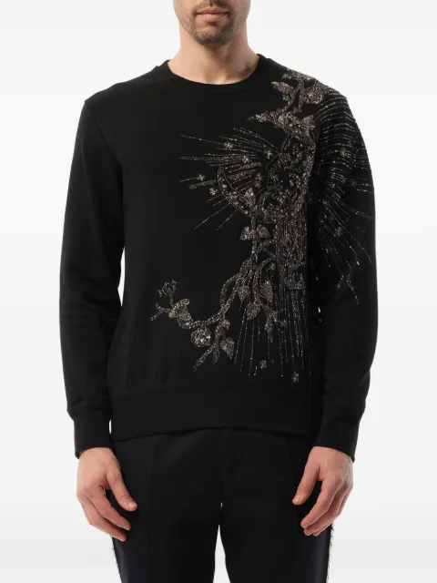 Alexander McQueen embroidered logo-detail sweatshirt