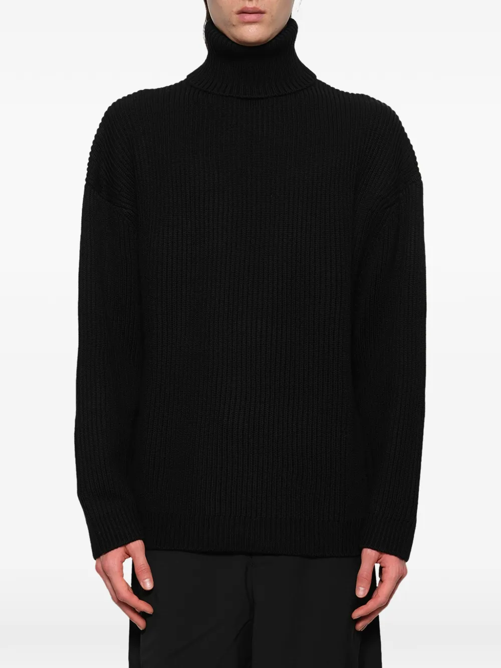 ENTIRE STUDIOS chunky-knit turtleneck sweater - Schwarz