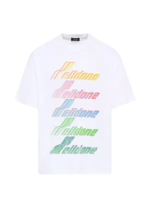 We11done necklace-print T-shirt | White | FARFETCH