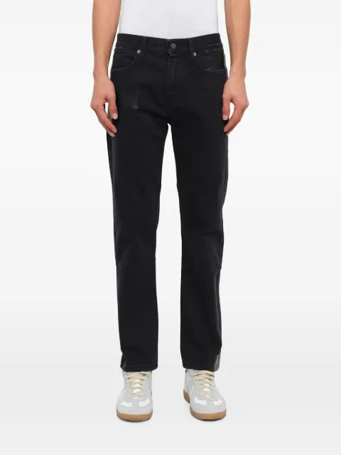 MCQ taped slim-fit jeans