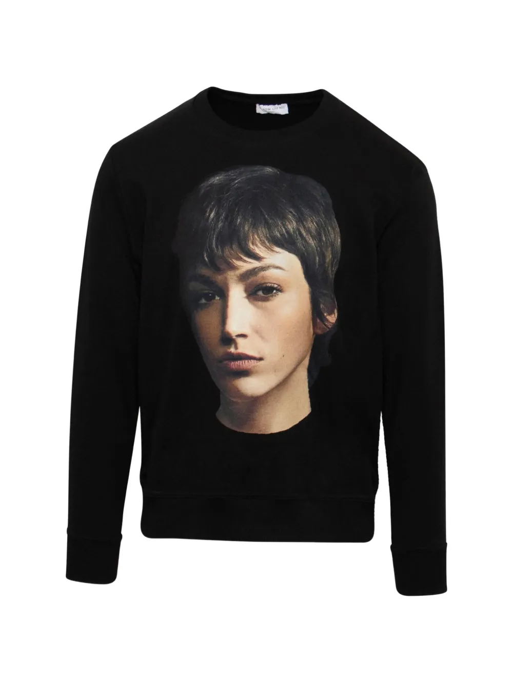 Ih Nom Uh Nit Tokyo Face graphic-print sweater - Nero