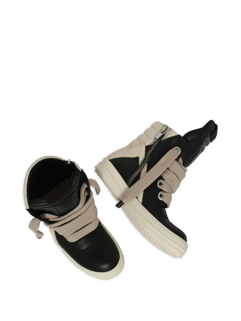 Rick Owens Geobasket Sneakers | Black | FARFETCH
