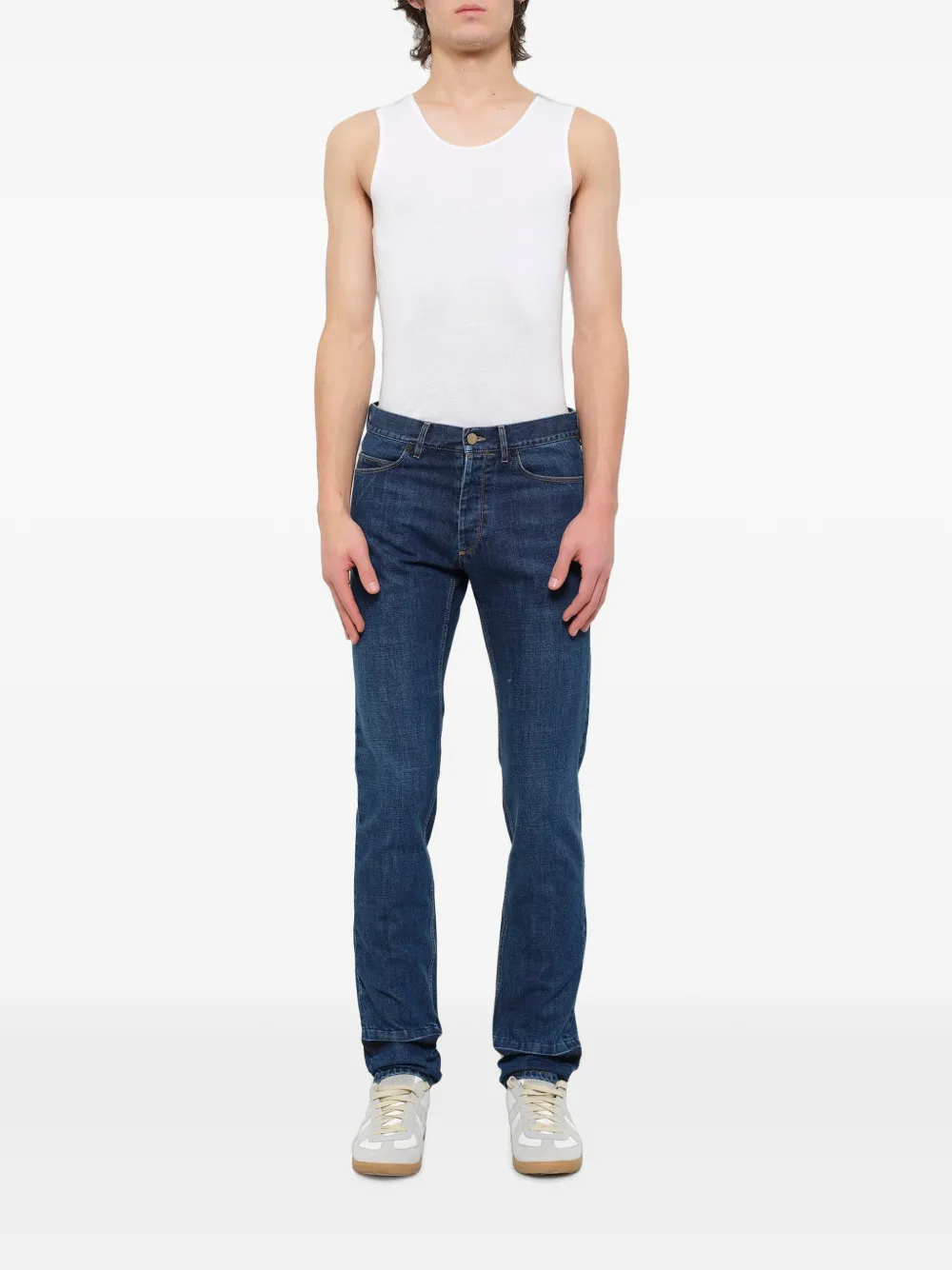 Lanvin Jeans met vijf zakken Blauw