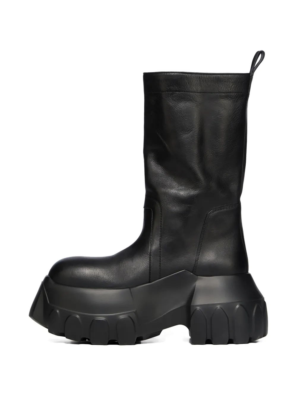 Rick Owens Mega Tractor laarzen Zwart