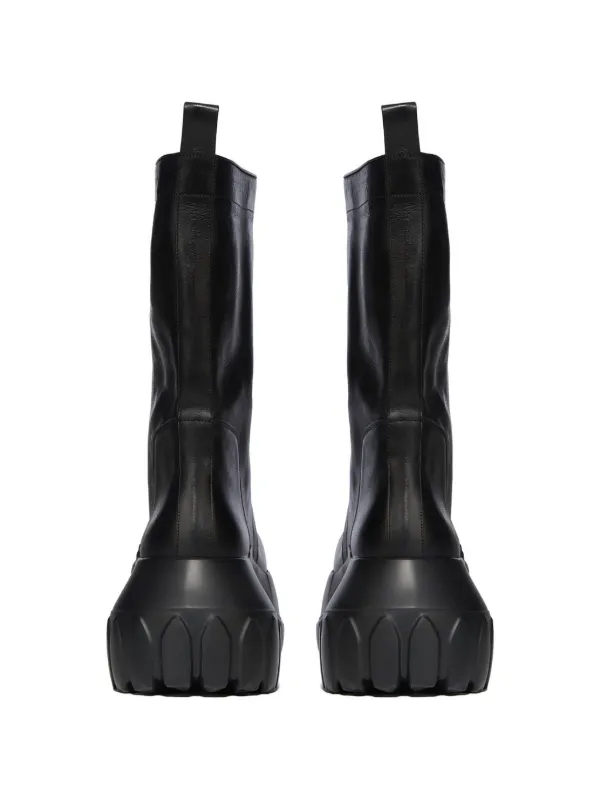 Rick Owens Mega Tractor Boots | Black | FARFETCH