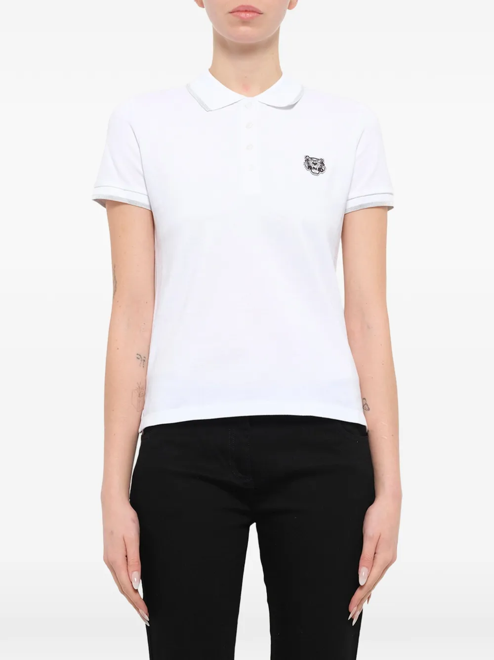 Kenzo Tiger polo shirt - Bianco