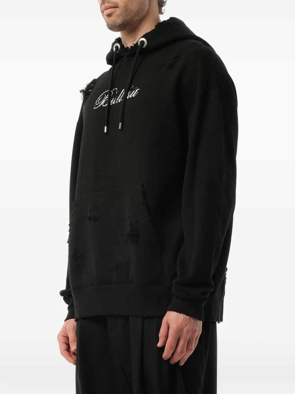 Mastermind Japan Hoodie met logoprint Zwart