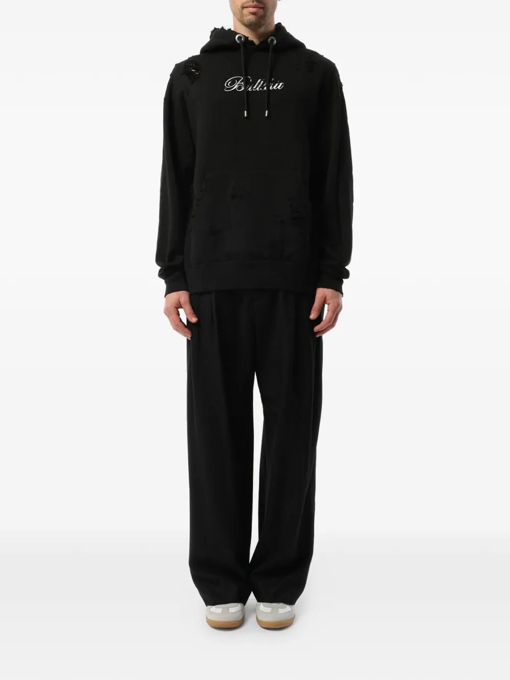 Mastermind Japan Hoodie met logoprint Zwart