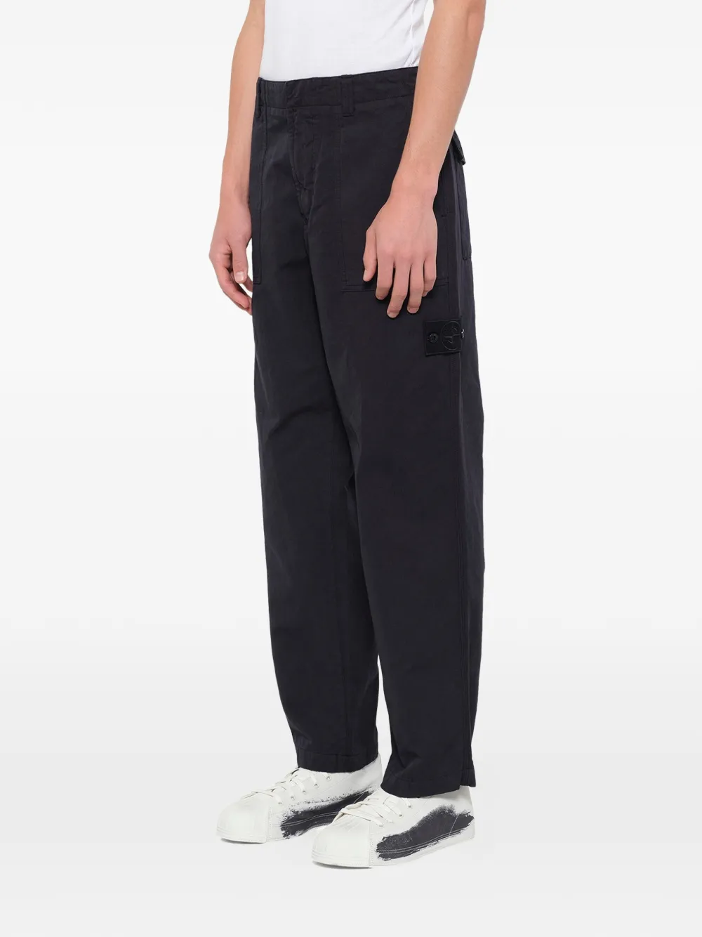 Stone Island Ghost cargo broek Blauw