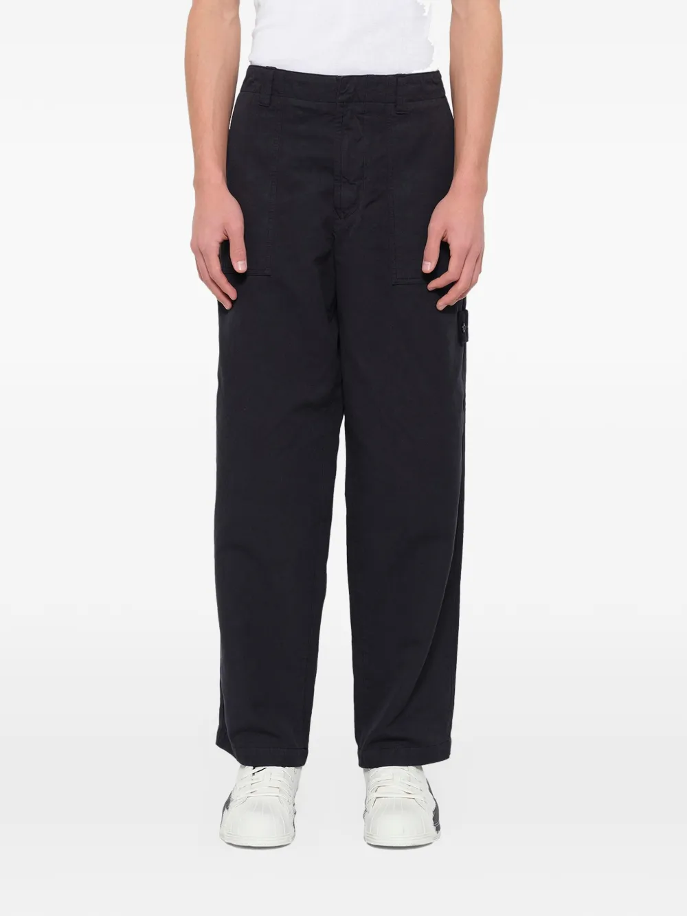 Stone Island Ghost cargo broek Blauw