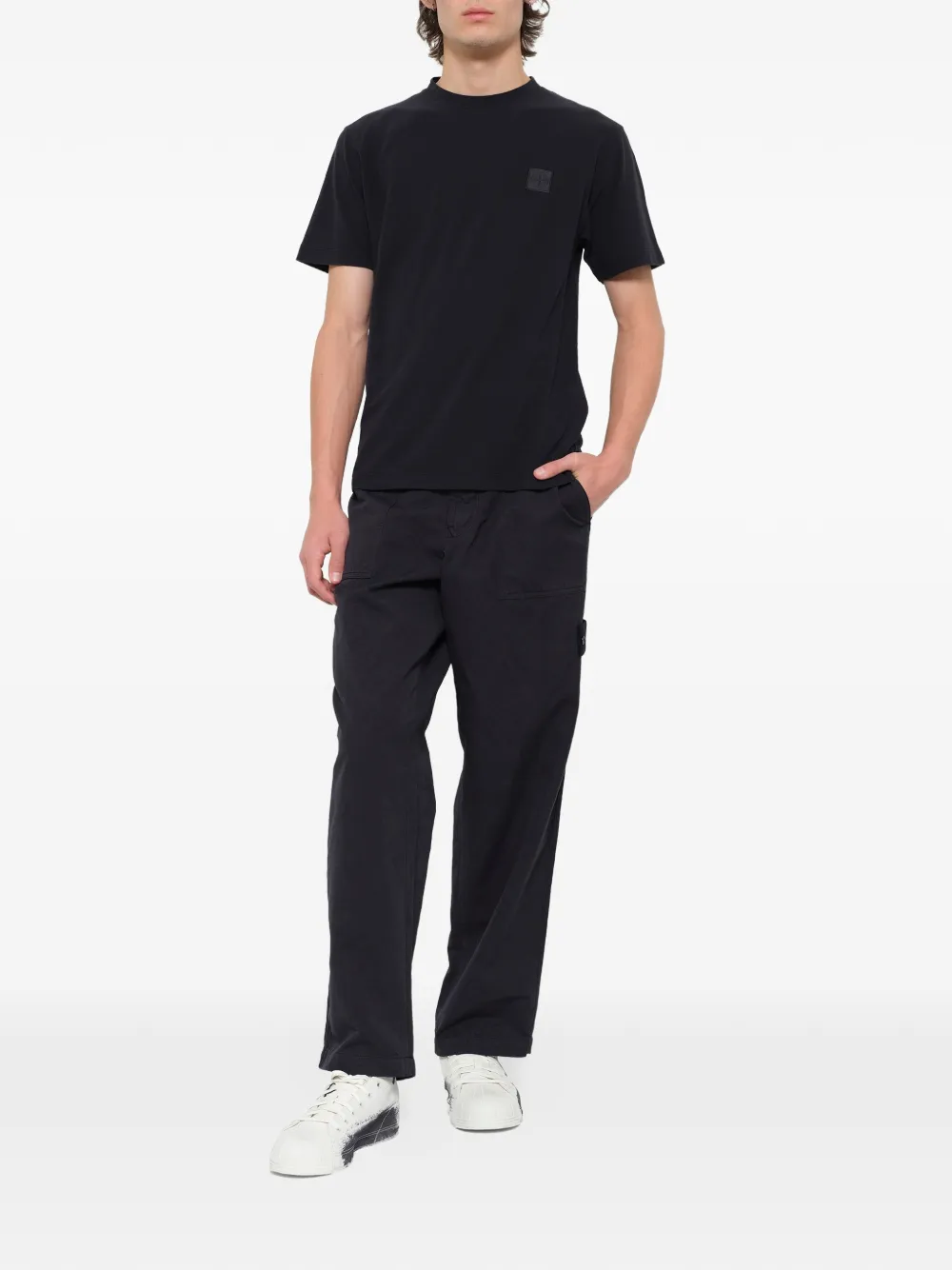 Stone Island Ghost cargo broek Blauw