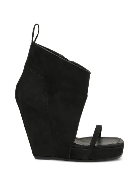 Rick Owens wedge-heel cut-out sandals