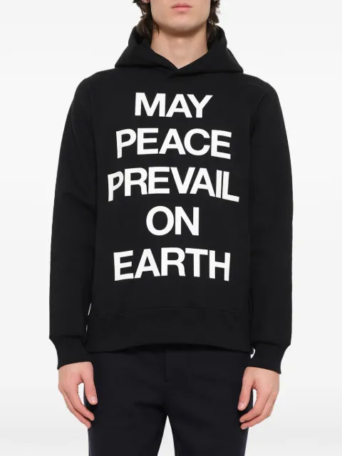 Mastermind Japan slogan-print hoodie