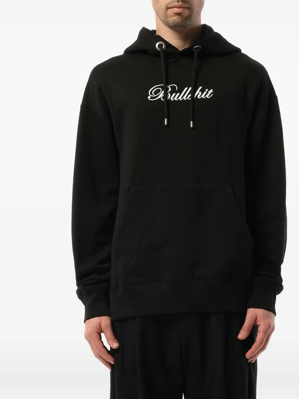 Mastermind Japan skull-print drawstring hoodie - Schwarz