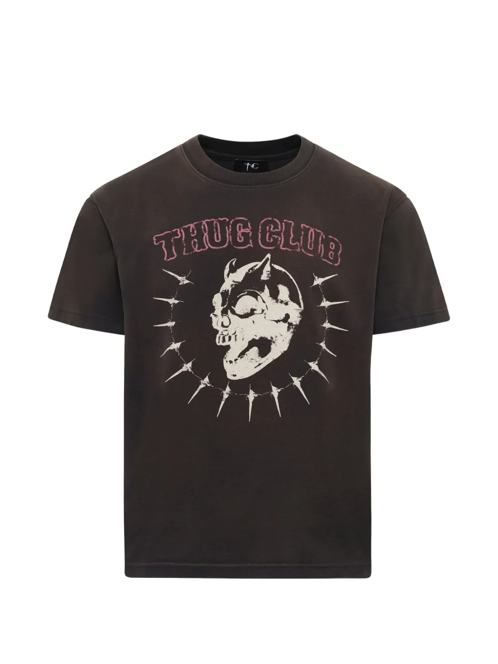 THUG CLUB graphic-print T-shirt - Nero
