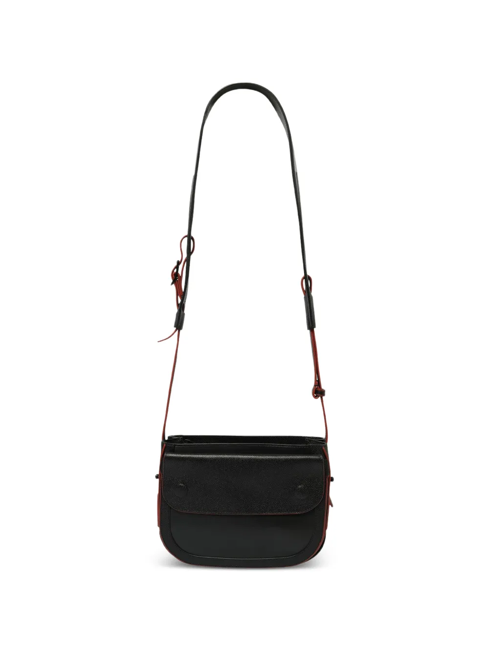 Balenciaga grained-texture shoulder bag - Nero