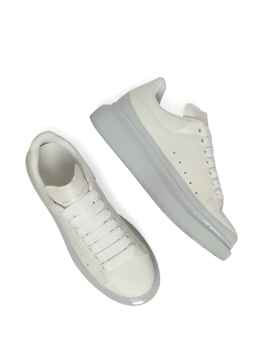 Alexander McQueen Larry oversized sneakers Wit