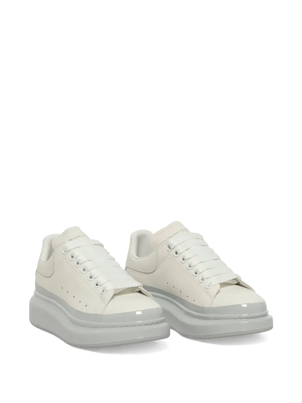 Alexander McQueen Larry oversized sneakers Wit