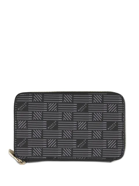 Moreau logo-print continental wallet