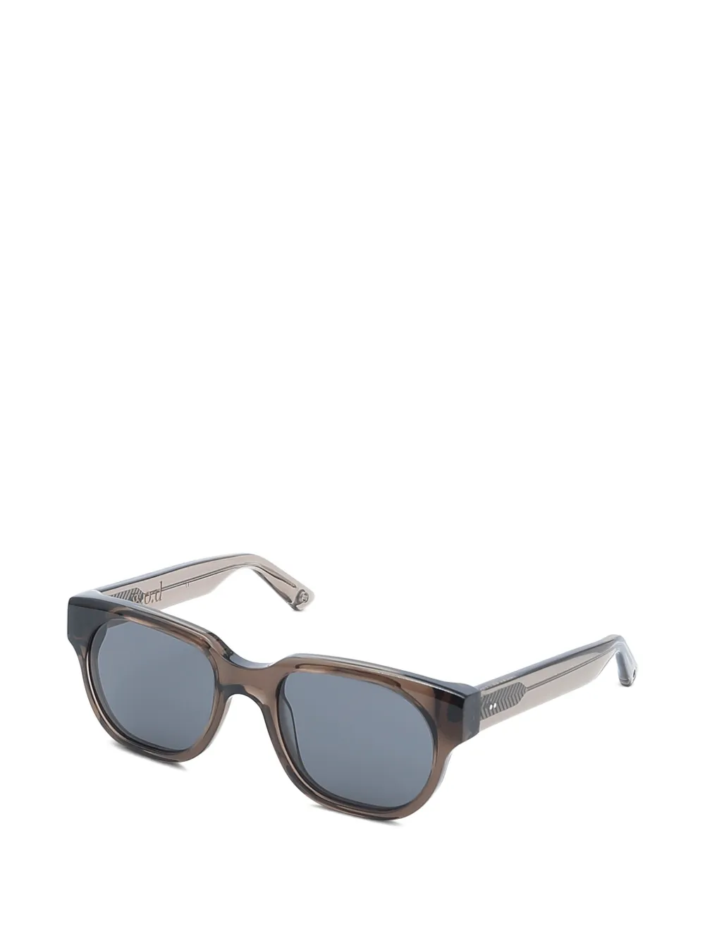 G.O.D Eyewear Nine Crystal rectangle-frame sunglasses - Marrone