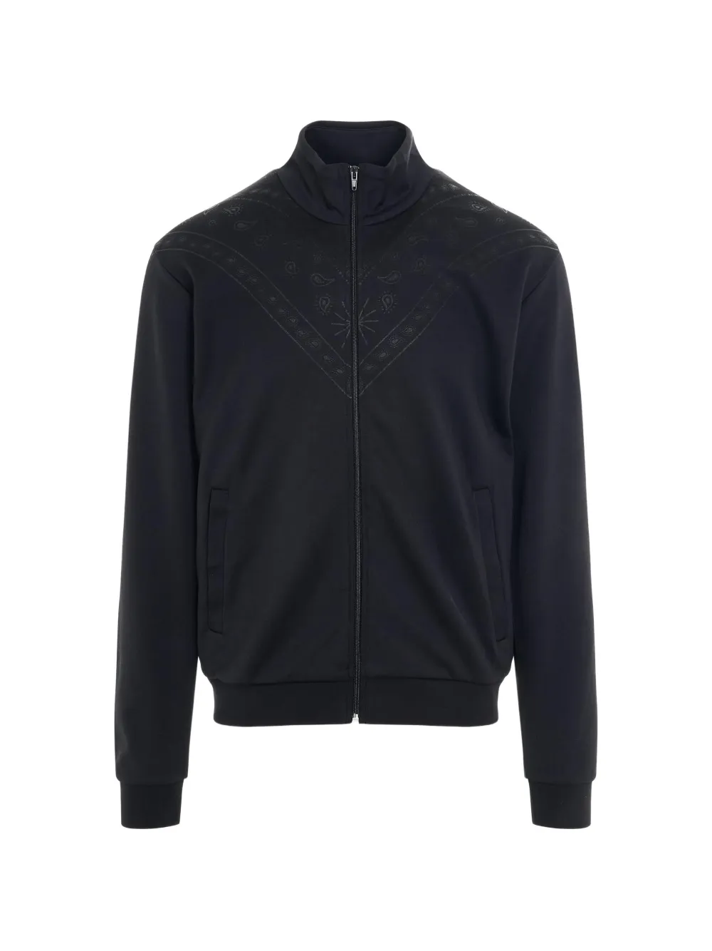 Marcelo Burlon County of Milan Eyewear bandana-print track jacket - Schwarz