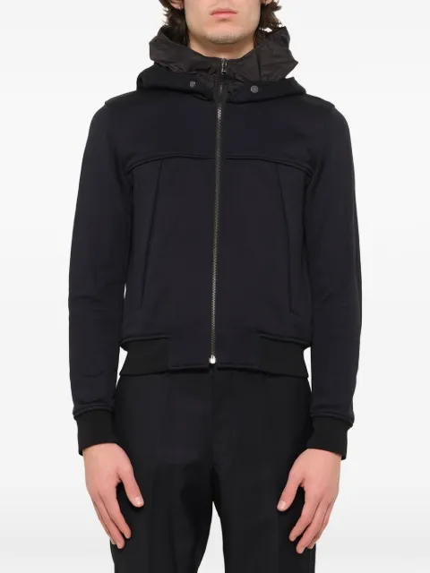 Wooyoungmi hooded zip-up jacket