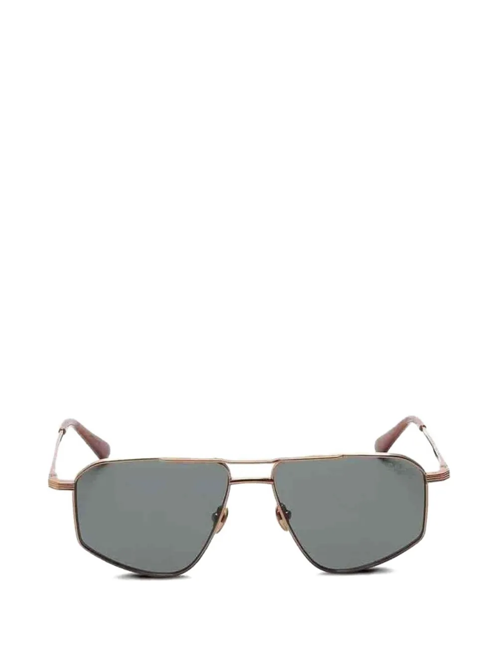 G.O.D Eyewear geometric-frame sunglasses - Oro