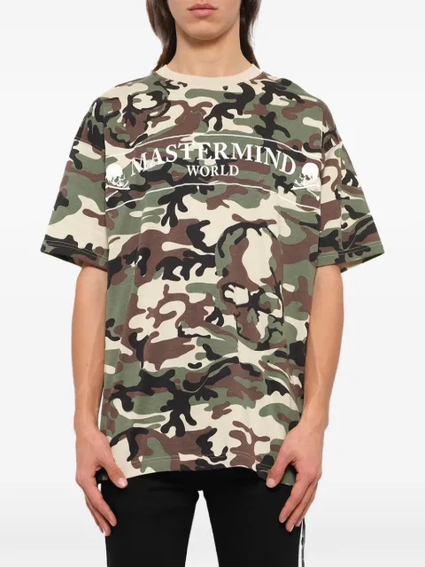 Mastermind Japan camo-print T-shirt