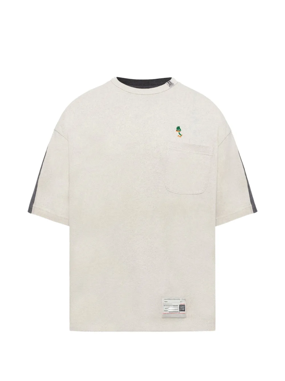 Maison MIHARA YASUHIRO cotton T-shirt - Toni neutri