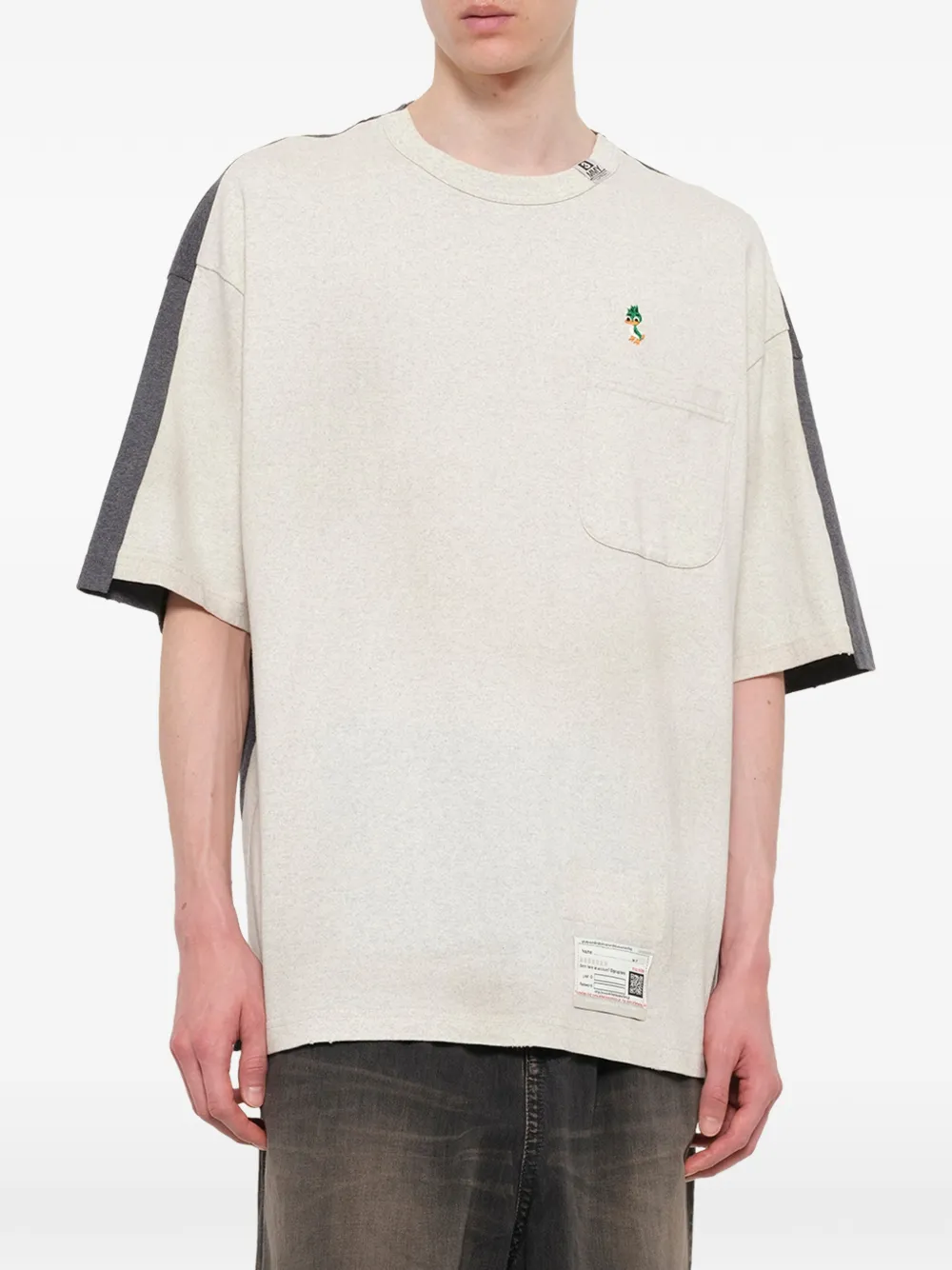 Maison MIHARA YASUHIRO Katoenen T-shirt Beige