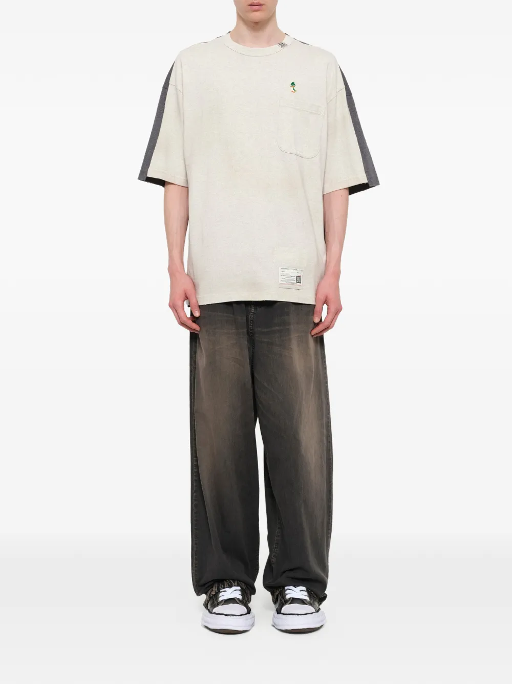 Maison MIHARA YASUHIRO Katoenen T-shirt Beige