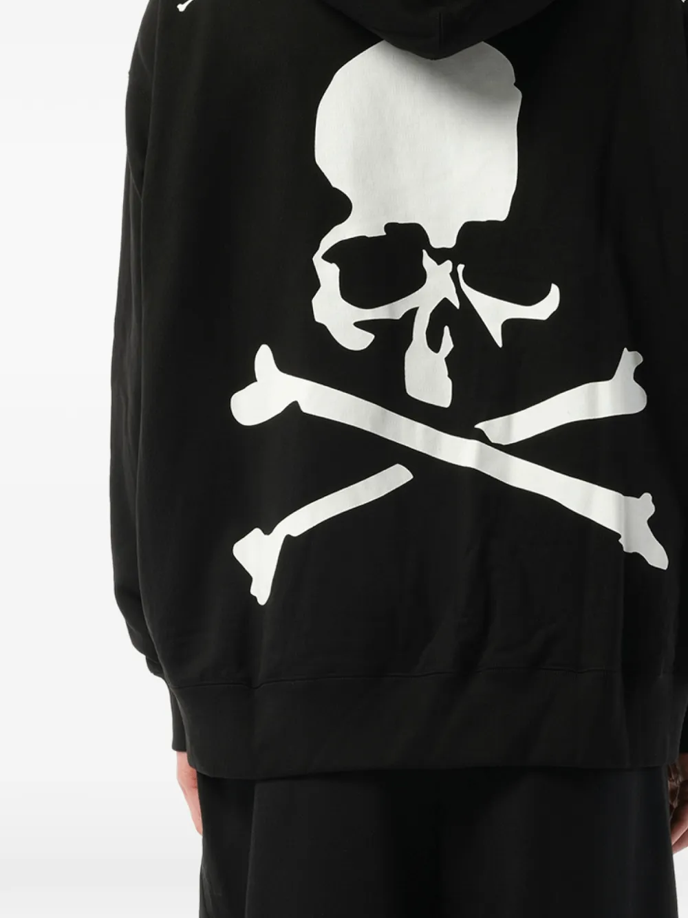 Mastermind Japan Hoodie met doodskopprint Zwart