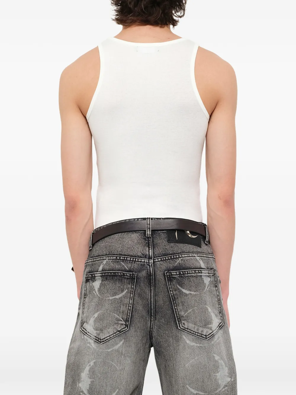 THUG CLUB Not Easy Tank Top | White | FARFETCH RO