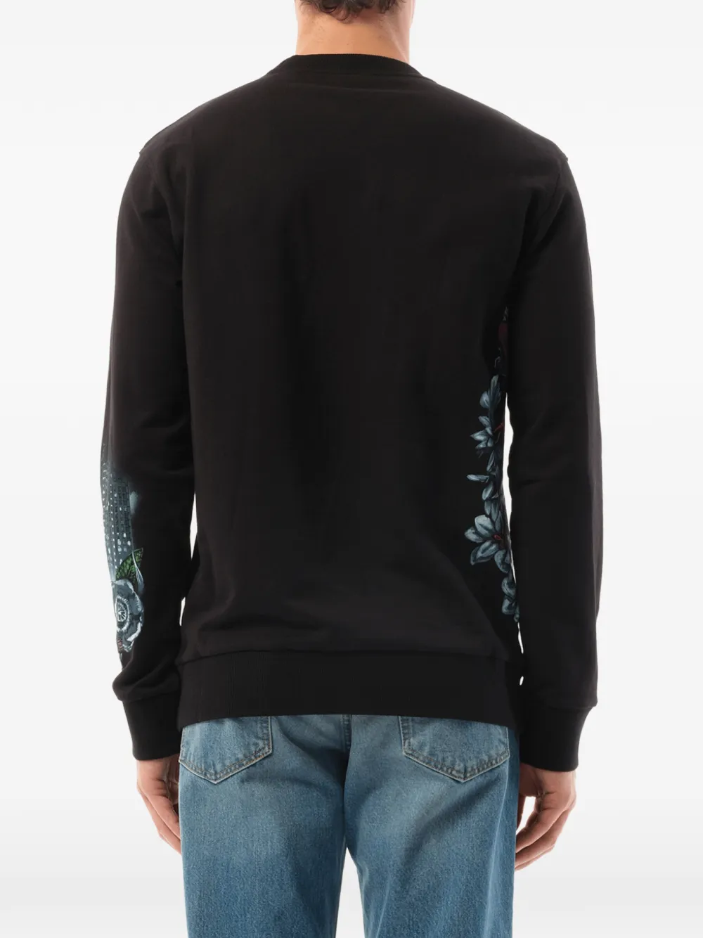 Lanvin Lonely hoodie met grafische print Zwart